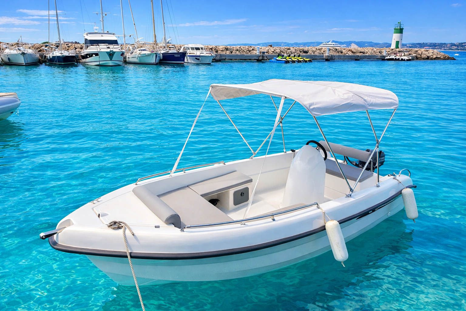 Bateau sans permis – vue 2